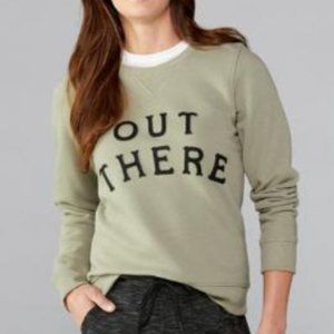 REI Out There Pale Olive Sweatshirt